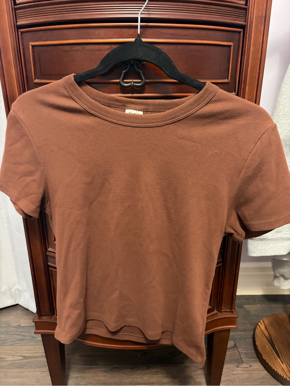 Sunday Best Brown Short Sleeve Crewneck Tee
